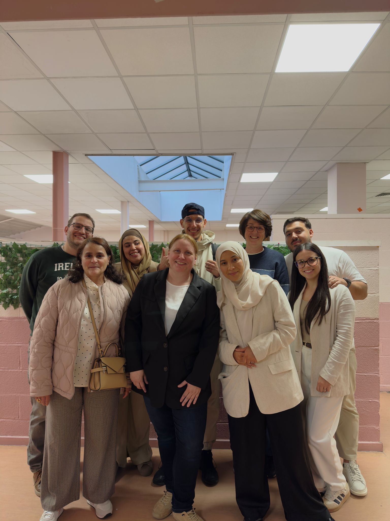 Équipe des Porteurs de Soins réunie pour une photo de groupe